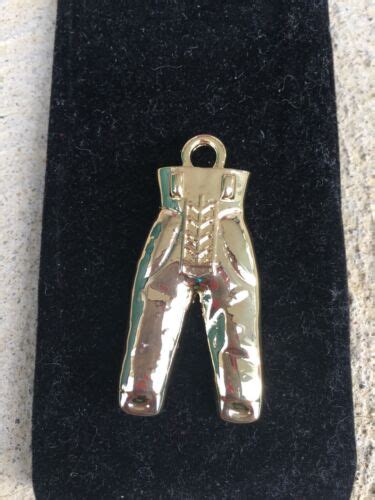 RARE OHIO STATE VS michigan REPLICA GOLD FOOTBALL UNIFORM PANTS AWARD 